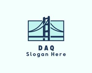 Road Bridge Infrastructure logo design