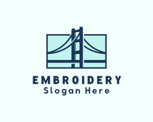 Road Bridge Infrastructure logo design