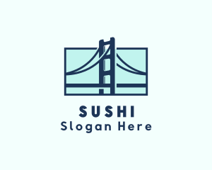 Road Bridge Infrastructure logo design