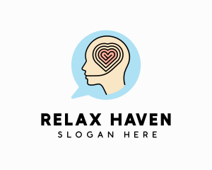 Mental Health Counseling Therapist logo design