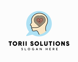 Mental Health Counseling Therapist logo design