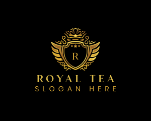 Royal Crest Shield logo design