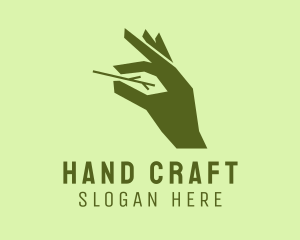 Hand - Landscaping Gardener Hand logo design
