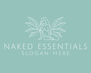 Bare - Feminine Beauty Leaves logo design