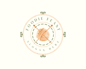 Craft Yarn Corchet logo design