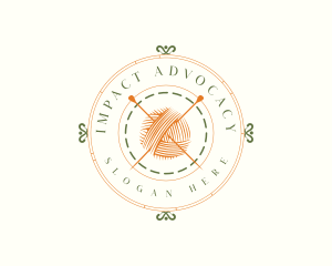 Craft Yarn Corchet logo design