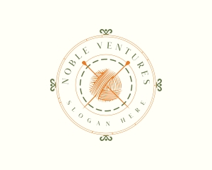 Craft Yarn Corchet logo design