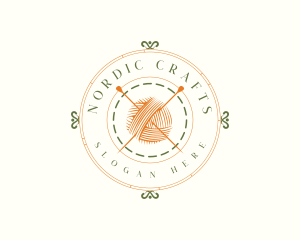 Craft Yarn Corchet logo design