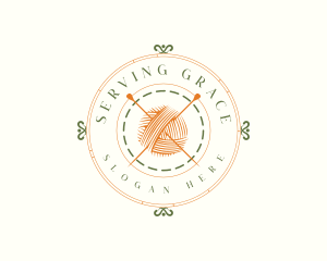 Craft Yarn Corchet logo design