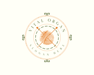 Craft Yarn Corchet logo design