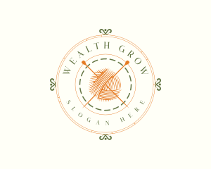 Craft Yarn Corchet logo design