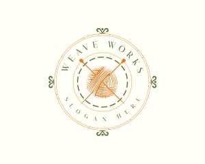 Weave - Craft Yarn Corchet logo design