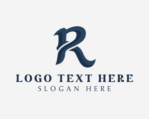 Enterprise - Startup Advertising Studio Letter R logo design