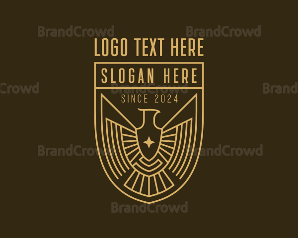 Upscale Bird Shield Logo