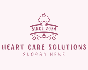 Cupcake Baking Patisserie logo design