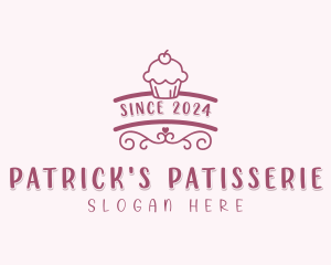 Cupcake Baking Patisserie logo design