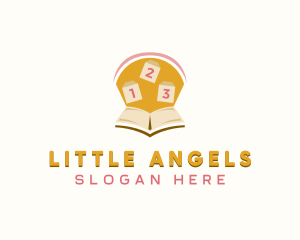 Child Welfare - Kindergarten Learning Book logo design