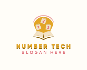 Kindergarten Learning Book logo design