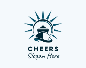 Seafarer - Sun Cruise Liner logo design