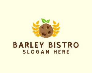 Barley - Wheat Choco Chip Cookie logo design