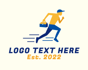 Running - Fast Running Handyman logo design