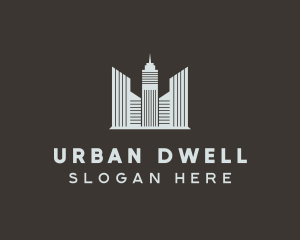 Apartment Building Tower logo design