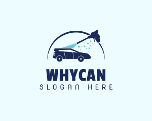Pressure Wash Car Logo