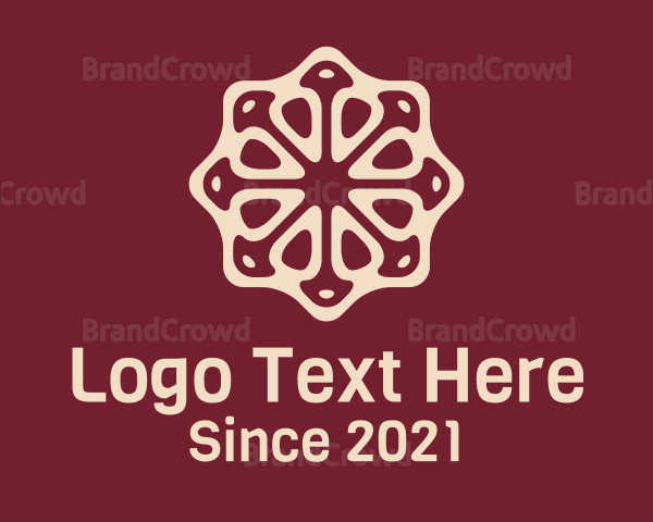 Mayan Centerpiece Decoration Logo