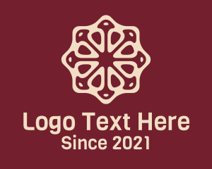 Native - Mayan Centerpiece Decoration logo design