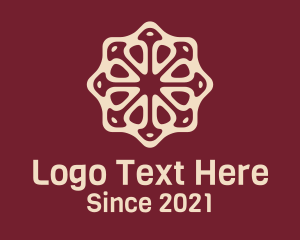 Beige - Mayan Centerpiece Decoration logo design