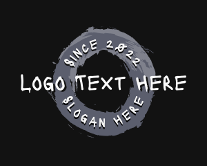 Teenager - Graffiti Street Artist logo design