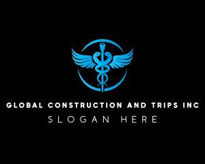  Medical Clinic Caduceus Logo