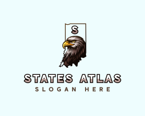 American Bald Eagle logo design