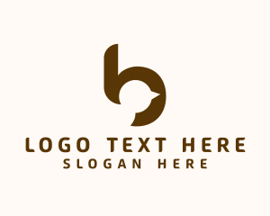 Safari Park - Letter B Bird logo design