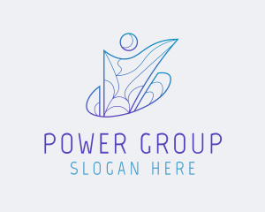 Group - Person Wellness Organization logo design