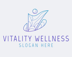 Person Wellness Organization logo design