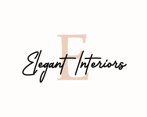 Classy Initial Fashion Studio  logo design