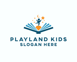 Child Book School logo design