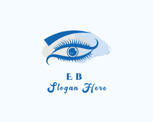 Feminine - Woman Beauty Eyelash logo design