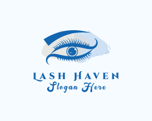 Eyelash - Woman Beauty Eyelash logo design