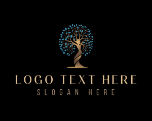 Skin Care - Tree Woman Beauty logo design