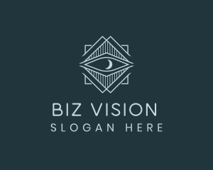 Vision Eye Moon logo design