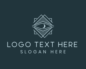 Pagan - Vision Eye Moon logo design