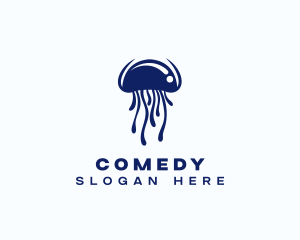 Nature - Nature Wildlife Jellyfish logo design