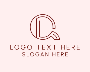 Brain Teaser - Elegant Maze Brand logo design