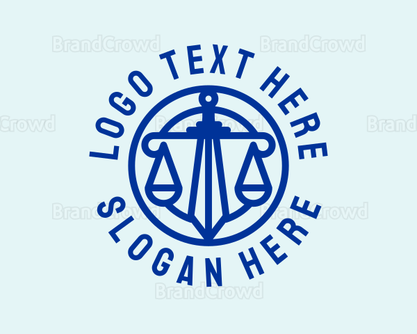 Legal Law Judiciary Logo