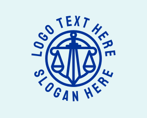 Jury - Legal Law Judiciary logo design