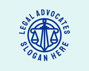 Legal Law Judiciary  logo design