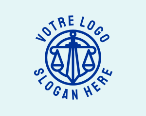 Law Office - Legal Law Judiciary logo design