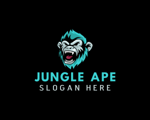 Gaming Ape Monkey logo design